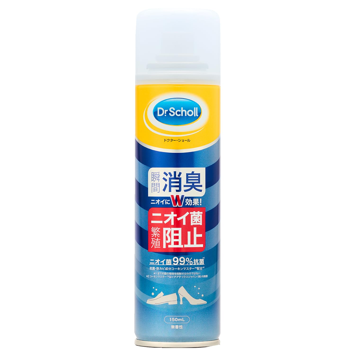 Amazon.co.jp: Dr.Scholl 靴専用 【消臭・抗菌靴スプレー】瞬間消臭
